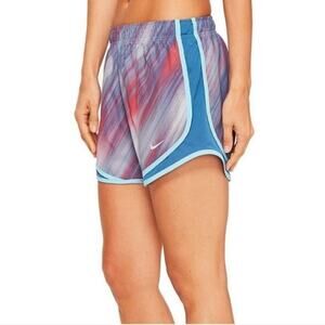 Nike Tempo Dri-Fit Running Shorts Women's Size Extra Small Red White Blue